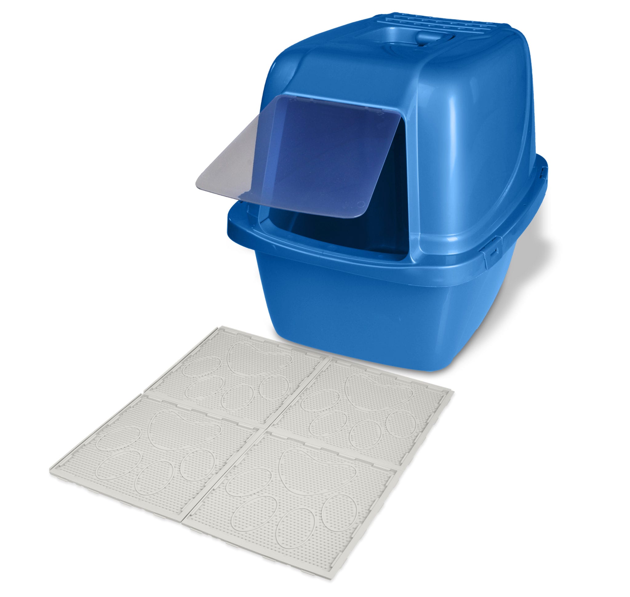 Trackless Litter Mat Tiles Van Ness Pet Products Store