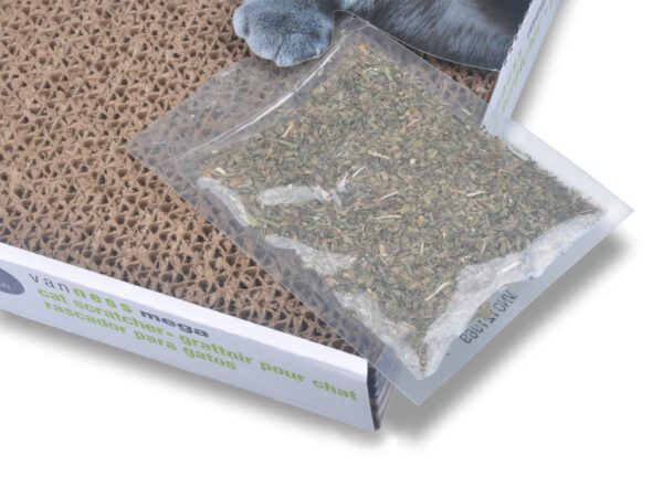 Cat Scratcher with Catnip, Double Wide - Image 2