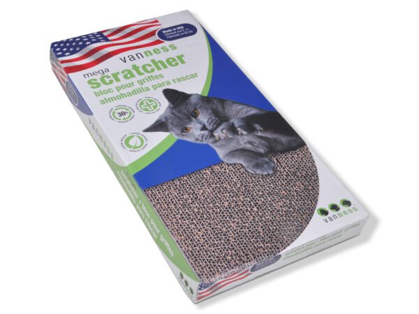 Cat Scratcher with Catnip, Double Wide