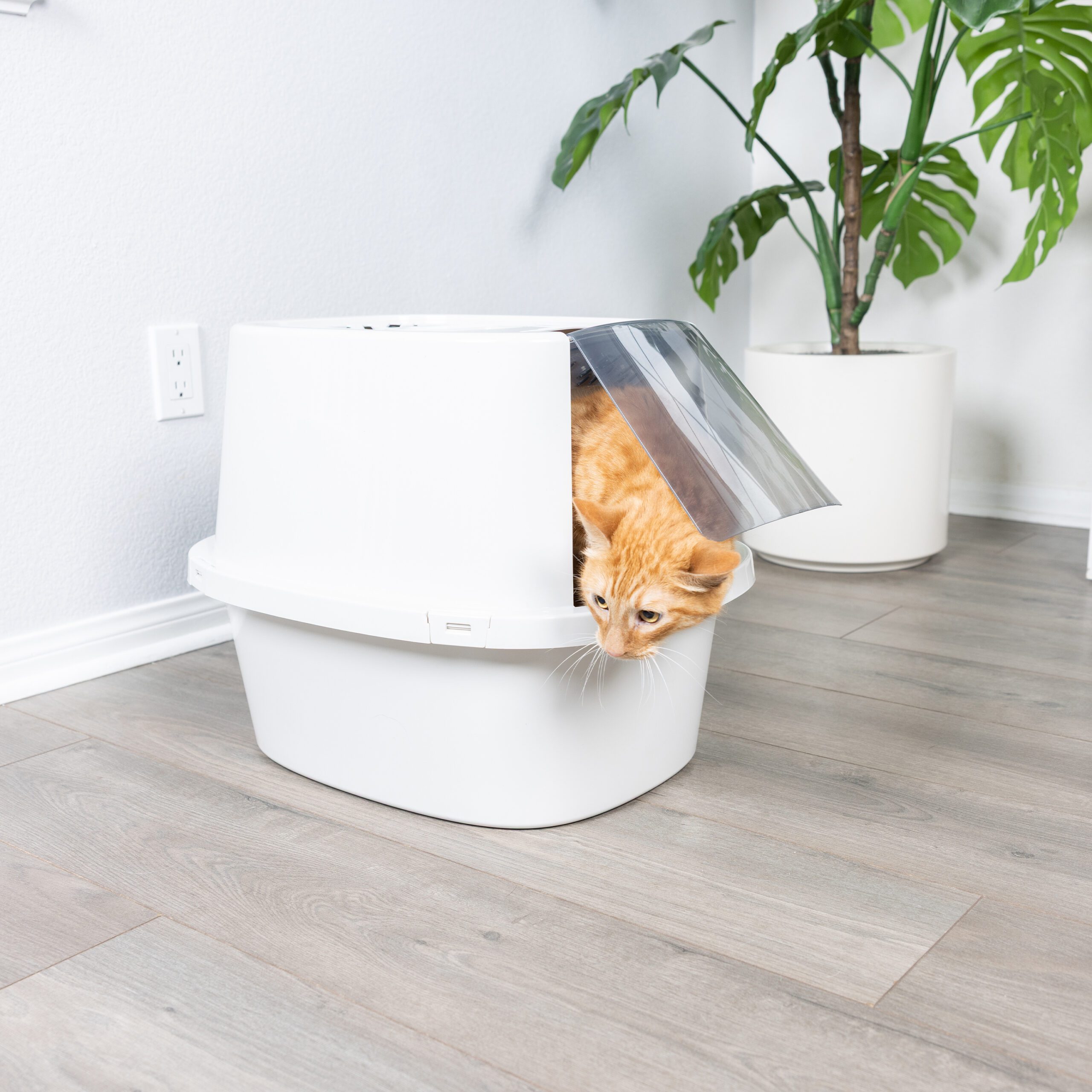 Large Enclosed Cat Litter Box - Image 6